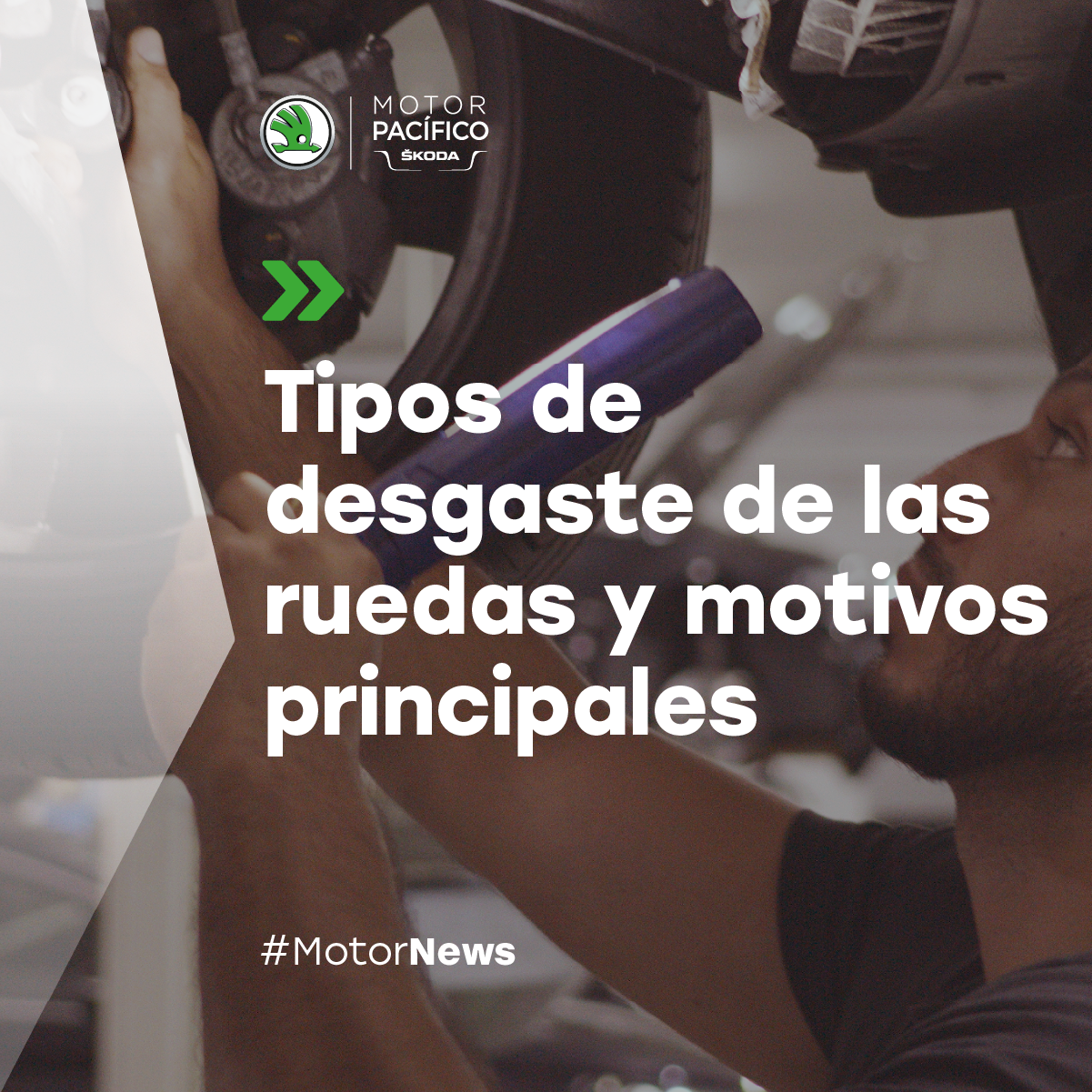 Tipos de desgaste de las ruedas y motivos principales